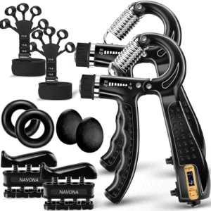 10-Piece Hand Grip Strengthener Kit